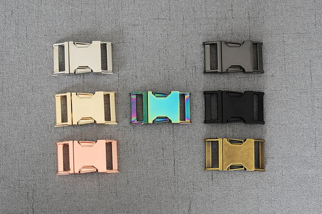 Metalowe klamry 20mm Quick Release do taśmy pas taktyczny - 1 sztuka/paczka, 7 kolorów - Wianko - 13