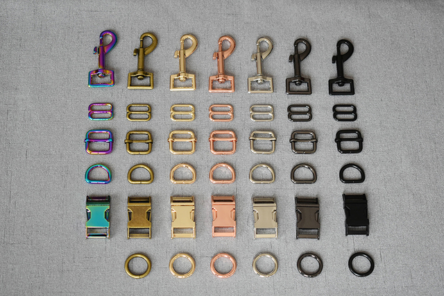 Metalowe klamry 20mm Quick Release do taśmy pas taktyczny - 1 sztuka/paczka, 7 kolorów - Wianko - 16