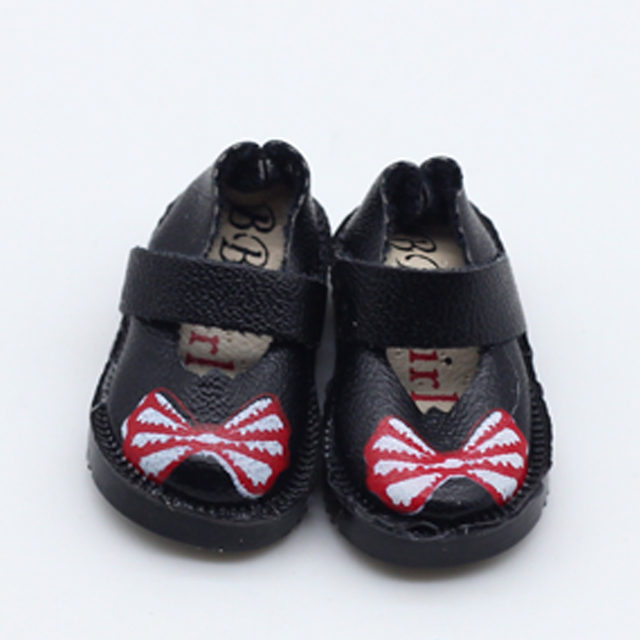 Ręcznie wykwintne buty ze skóry PU w kształcie serca dla lalek Blythes 1/6 i BJD 1/8 - Wianko - 11