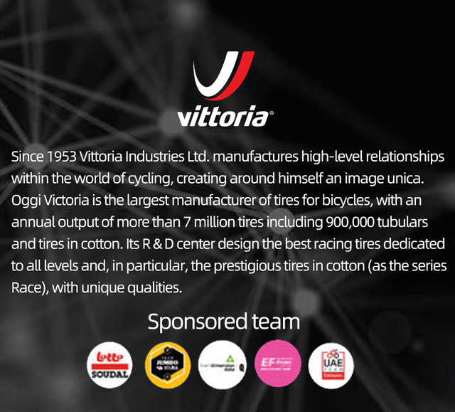 Opis produktu: VITTORIA CORSA Rally - opona rurowa do rowerów szosowych, bezdętkowa, gotowa do użycia, 700C, żółta czarna, prędkość 2.0, 23-25c - Wianko - 4