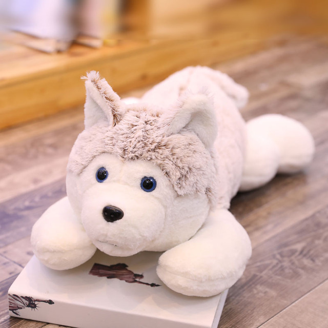 Pluszowy pies Husky w rozmiarze 60-110cm - kreskówkowa zabawka dla dzieci - Wianko - 6