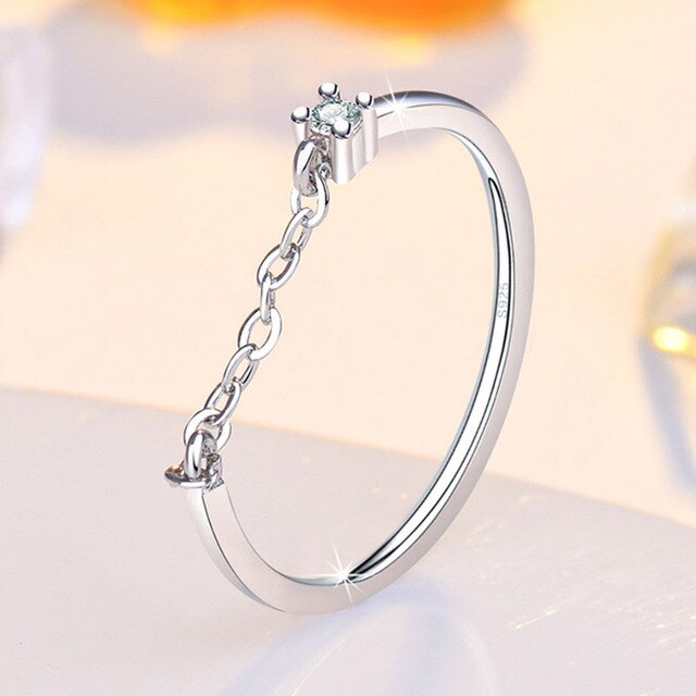 Czarny anioł - elegancki pierścień otwarty z fioletowym turmalinem, wykonany z nowego srebra 925 dla kobiet - Wianko - 8