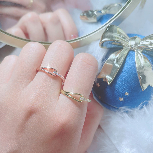 Czarny anioł - elegancki pierścień otwarty z fioletowym turmalinem, wykonany z nowego srebra 925 dla kobiet - Wianko - 27