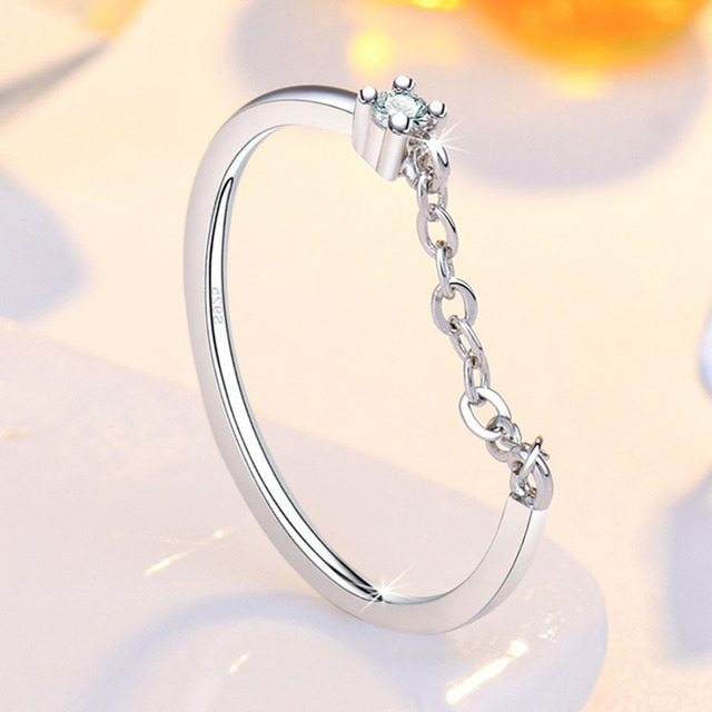 Czarny anioł - elegancki pierścień otwarty z fioletowym turmalinem, wykonany z nowego srebra 925 dla kobiet - Wianko - 7