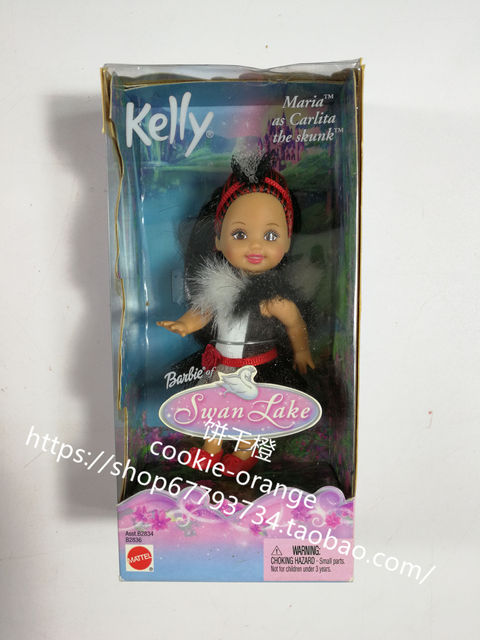 Lalka Barbie Swan Lake Kelly Club Chelsea Mini - Oryginalna zabawka dla dziewczynek - BJD Doll - Zabawka domowa - Wianko - 4
