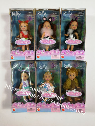 Lalka Barbie Swan Lake Kelly Club Chelsea Mini - Oryginalna zabawka dla dziewczynek - BJD Doll - Zabawka domowa - Wianko - 3
