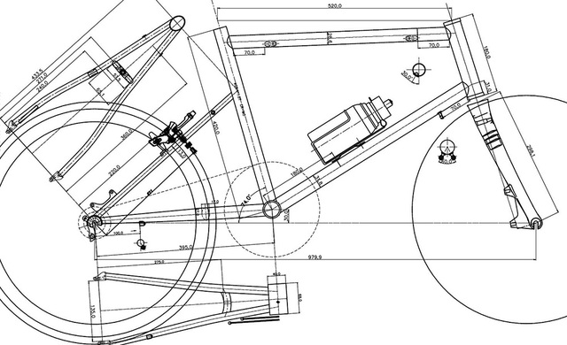 Aluminiowy widelec SILVEROCK MINI-02D do składania rowerów 20 406 451 Minivelo BMX z hamulcem tarczowym 1 1/8 28.6mm - Wianko - 6