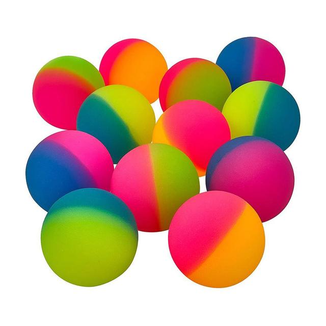 Zestaw 10 sztuk piłka kauczukowa śmieszne dzieci skok piłka - Wianko - 1