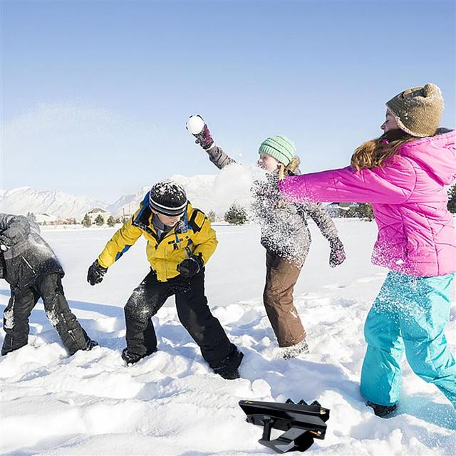 Zestaw zimowy dla dzieci Wonderlife: Gra śnieżna Snowball Launcher z goglami - Wianko - 12