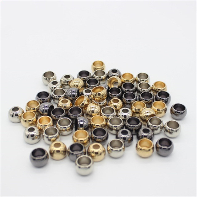 Złote, srebrne i brązowe metalowe stopery do tworzenia biżuterii - 20 sztuk - Wianko - 3