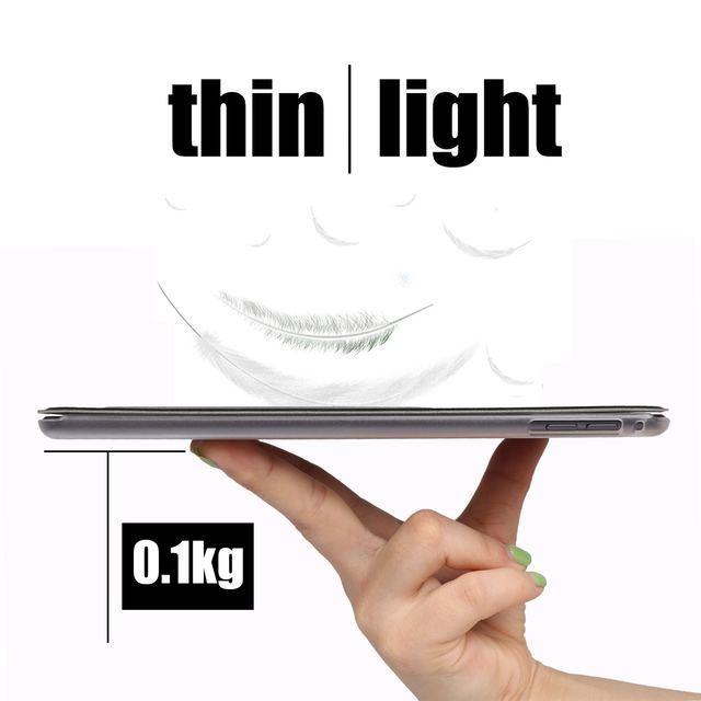 Etui z klapką na tablet Huawei MediaPad M5 10 10.8 - skóra, składane, stojak, inteligentne budzenie/uśpienie - Wianko - 3