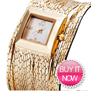 Zegarek damski ze stali nierdzewnej z łańcuchem - wysoka jakość i nowoczesny design - Wianko - 1