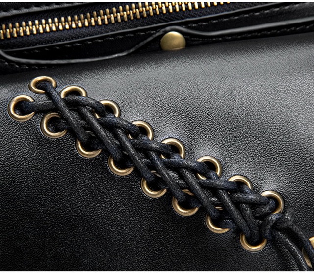DAEYOTEN gotycka torba na klatkę piersiową Retro Steampunk na pas kobiet - Wianko - 10