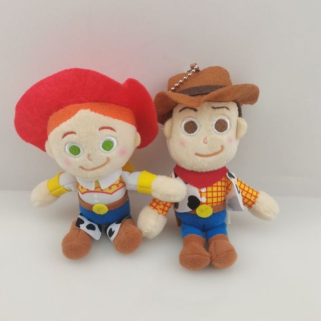 Pluszowa lalka Disney Toy Story - truskawkowy Miś Hudi Buzz Lightyear Sullivan, wisiorek z trzema oczami - Wianko - 2