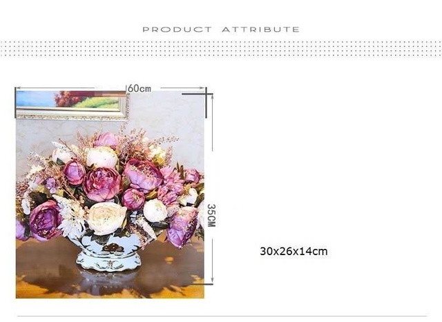 Złote Casa - Nowoczesne dekoracyjne wazon na kwiaty - Wianko - 81
