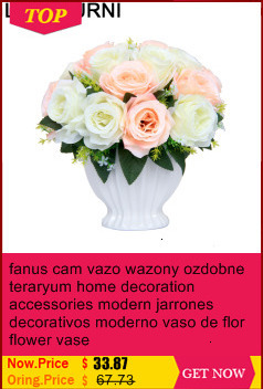 Złote Casa - Nowoczesne dekoracyjne wazon na kwiaty - Wianko - 10