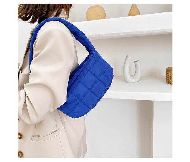 Markowa damska torba na ramię - nowa kolekcja 2021 z miękką tkaniną, projektant małego rozmiaru w kolorze białym - Wianko - 7