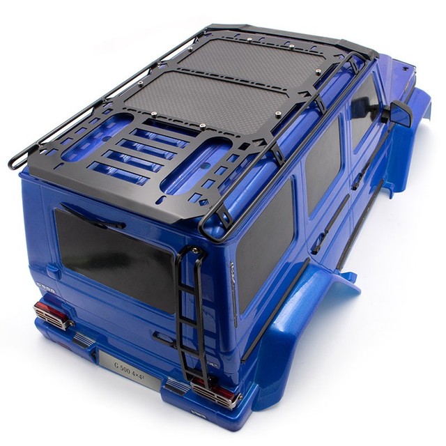 Bagażnik dachowy z węgla dla 1/10 zdalnie sterowanego samochodu Traxxas Trx6/Trx4 G500 - Wianko - 16