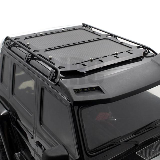Bagażnik dachowy z węgla dla 1/10 zdalnie sterowanego samochodu Traxxas Trx6/Trx4 G500 - Wianko - 8