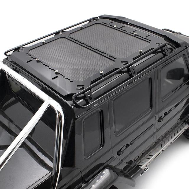 Bagażnik dachowy z węgla dla 1/10 zdalnie sterowanego samochodu Traxxas Trx6/Trx4 G500 - Wianko - 9