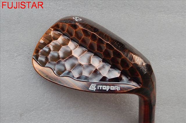 Główka golfowa FUJISTAR GOLF ITOBORI DESIGN klin kuty ze stali węglowej w kolorze miedzi - Wianko - 1