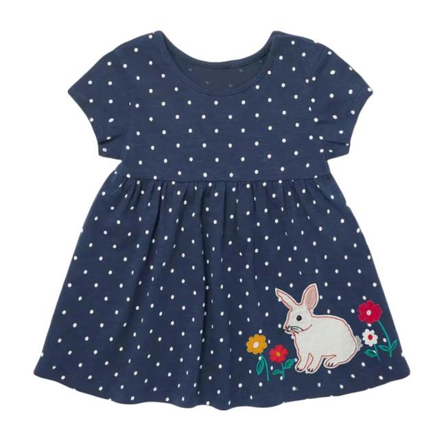 2021 Sukienka letnia Little Maven dla dziewczynek 2-7 lat, wzór kolorowe kropki i tęcza - Wianko - 16