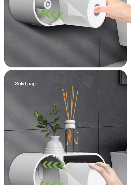 Przenośny uchwyt na papier toaletowy BAISPO - kreatywny dozownik łazienkowy, wodoodporne pudełko na chusteczki - Wianko - 7