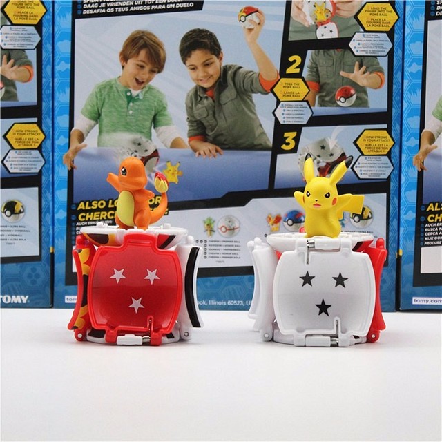 Pokeball Pokemon Elf figurka akcji 41 modeli z Pikachu, Squirtle, Rowlet – zabawka plus anime dla dziecka, prezent urodzinowy - Wianko - 14