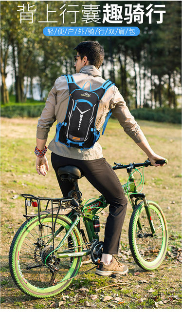 Plecak wspinaczkowy na rower MTB, uniwersalny, idealny do sportów outdoorowych - Wianko - 1