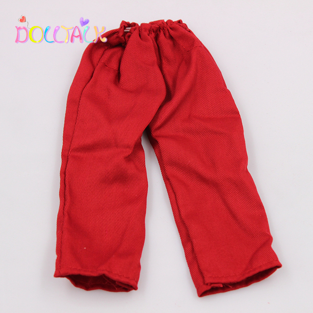 4 stylowe spodnie dla lalki Fit 43 cm Baby - ubranka z kwiatowym wzorem dla lalek 18 cali i 1/3 Bdj - Wianko - 7