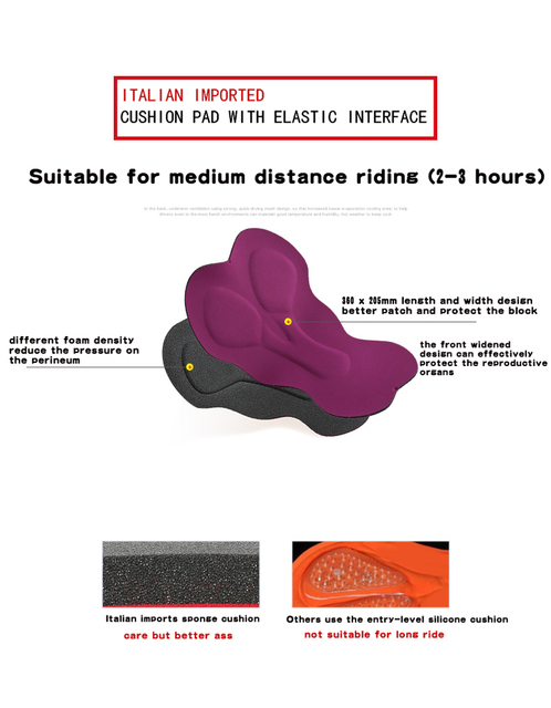 Spodnie rowerowe zimowe Santic dla kobiet - termiczne, wyściełane, długie, z 4D poduszką, odblaskowe, MTB Ciclismo - Wianko - 8