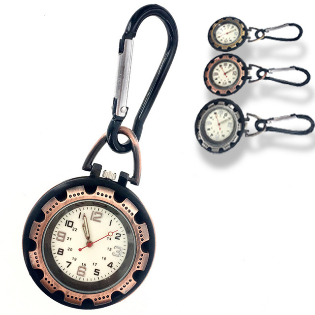 Zegarek kieszonkowy ze stali nierdzewnej Luminous w kształcie alpinizmu, wysokiej jakości dla mężczyzn i kobiet - Wianko - 8