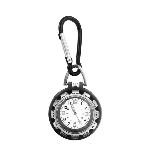 Zegarek kieszonkowy ze stali nierdzewnej Luminous w kształcie alpinizmu, wysokiej jakości dla mężczyzn i kobiet - Wianko - 5