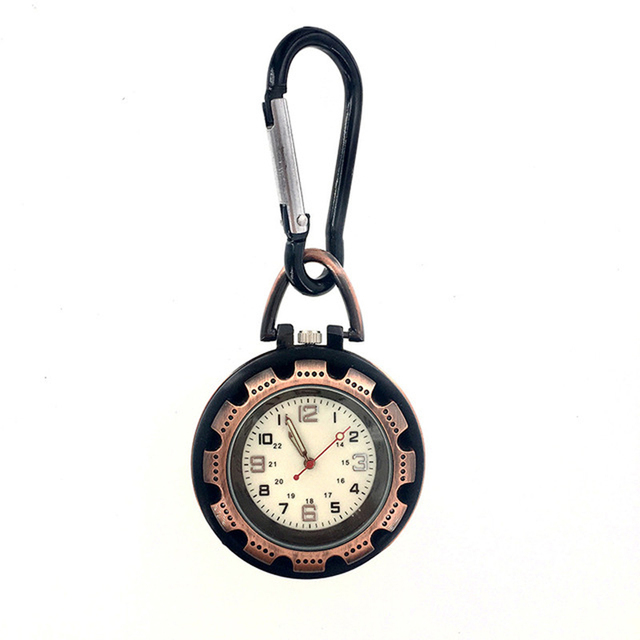 Zegarek kieszonkowy ze stali nierdzewnej Luminous w kształcie alpinizmu, wysokiej jakości dla mężczyzn i kobiet - Wianko - 6