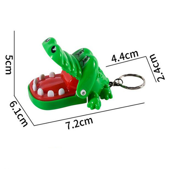 Kreatywna zabawka dla dzieci - Mini krokodyl ugryź dentystę w usta! - Wianko - 8