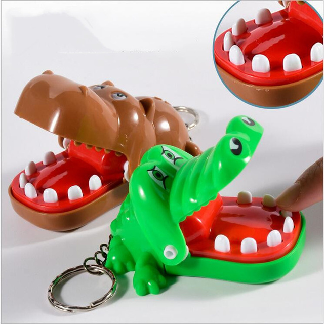 Kreatywna zabawka dla dzieci - Mini krokodyl ugryź dentystę w usta! - Wianko - 3