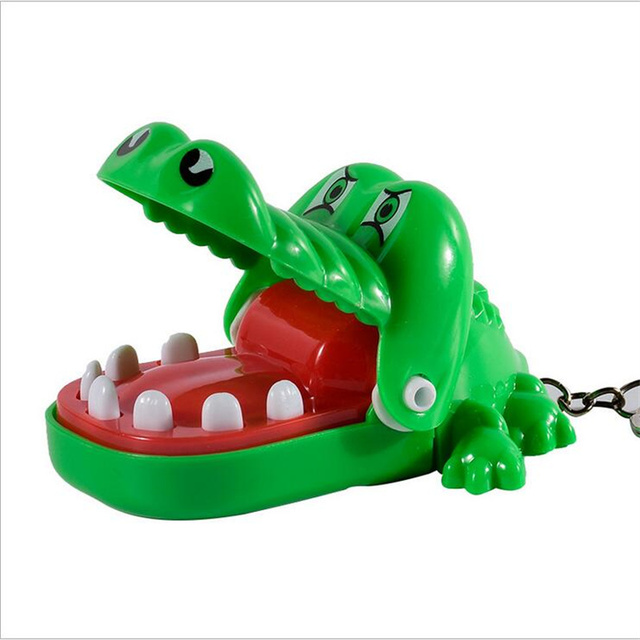 Kreatywna zabawka dla dzieci - Mini krokodyl ugryź dentystę w usta! - Wianko - 12