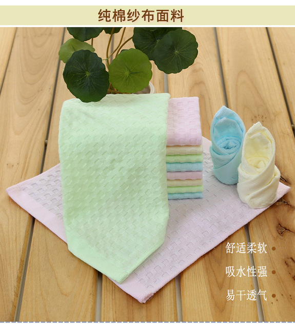 Bawełniany ręcznik kwadratowy dziecięcy do twarzy – ananasowy wzór, miękki w dotyku - Wianko - 22
