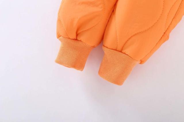 Jesienno-zimowe zestawy ubrań dla dzieci w wieku 1-5 lat: bawełniany płaszcz z kapturem i spodnie - Wianko - 19