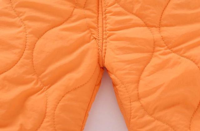 Jesienno-zimowe zestawy ubrań dla dzieci w wieku 1-5 lat: bawełniany płaszcz z kapturem i spodnie - Wianko - 18