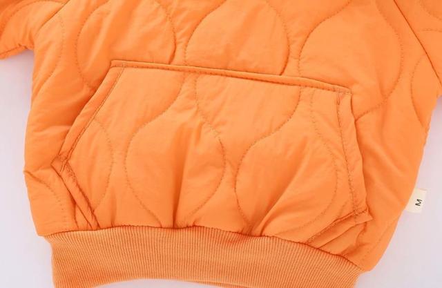 Jesienno-zimowe zestawy ubrań dla dzieci w wieku 1-5 lat: bawełniany płaszcz z kapturem i spodnie - Wianko - 12