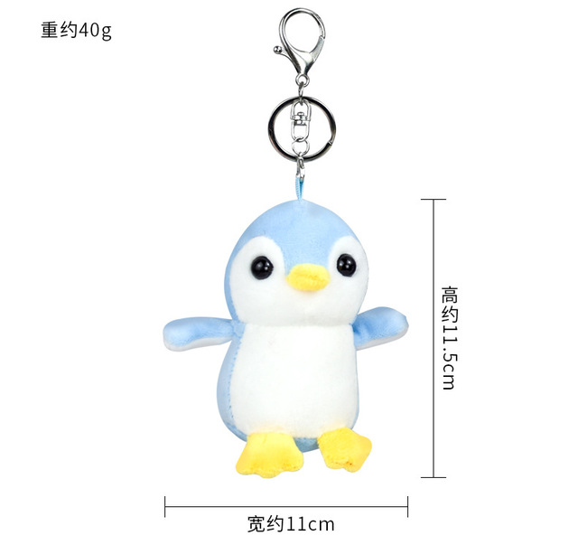 Breloczek na klucze: Mały Pluszowy Pingwin - Wianko - 2