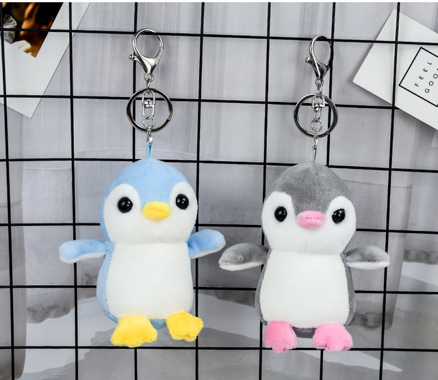 Breloczek na klucze: Mały Pluszowy Pingwin - Wianko - 11