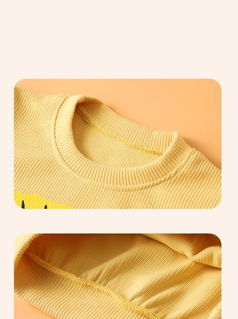 Bawełniana bluza z długim rękawem dla dzieci - Lion Baby - jesienna i wiosenna odzież niemowlęca - Wianko - 7