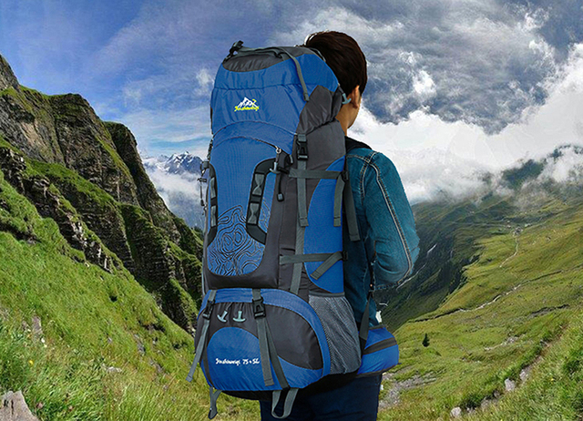 Wodoodporny plecak turystyczny górski 80L - Wianko - 30