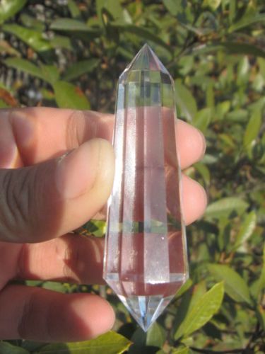 Kryształ kwarcowy Vogel jednostronny, przezroczysty - uzdrowienie, 12 cm - Wianko - 1