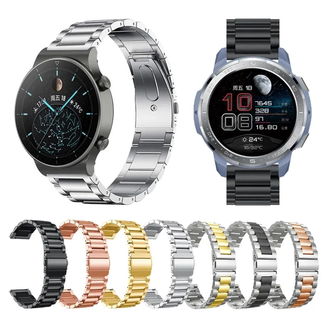 Opaska do zegarka Huawei GT 2 Pro z paskiem stalowym - wymienna bransoletka dla Huawei GT2 Pro - Wianko - 1