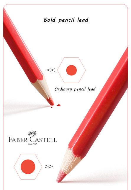 Faber-Castell - Rozpuszczalny w wodzie ołówek (72 kolory) - do kolorowanki, plastyki - Wianko - 21