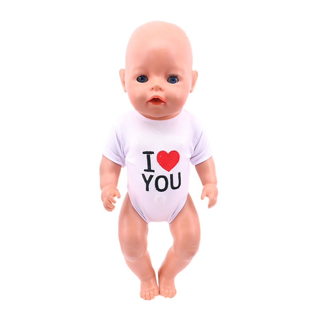 Body Fit 18 Cal American & 43Cm Reborn - Ubrania dla lalki, DIY zabawki - Wianko - 44