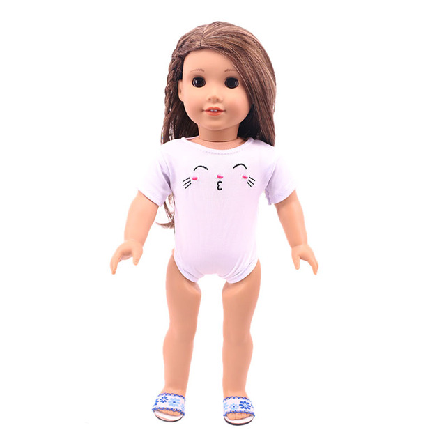 Body Fit 18 Cal American & 43Cm Reborn - Ubrania dla lalki, DIY zabawki - Wianko - 47